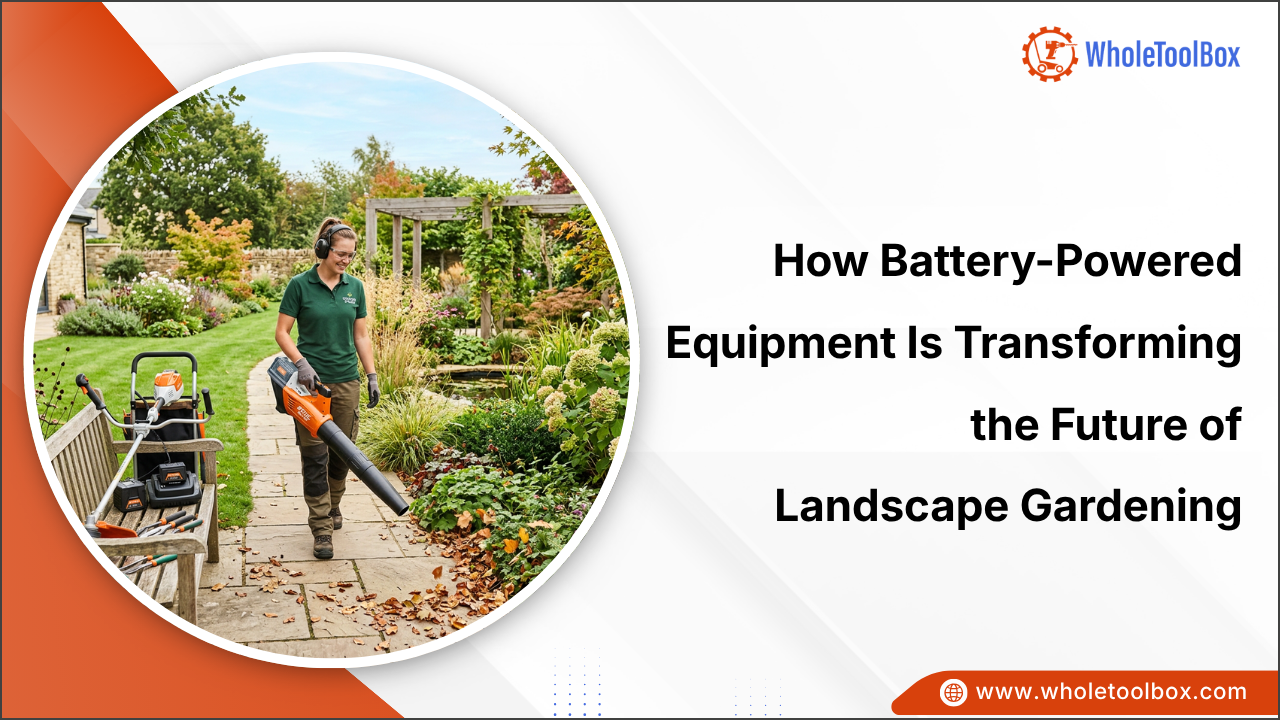 How Battery-Powered Equipment Is Transforming the Future of Landscape Gardening